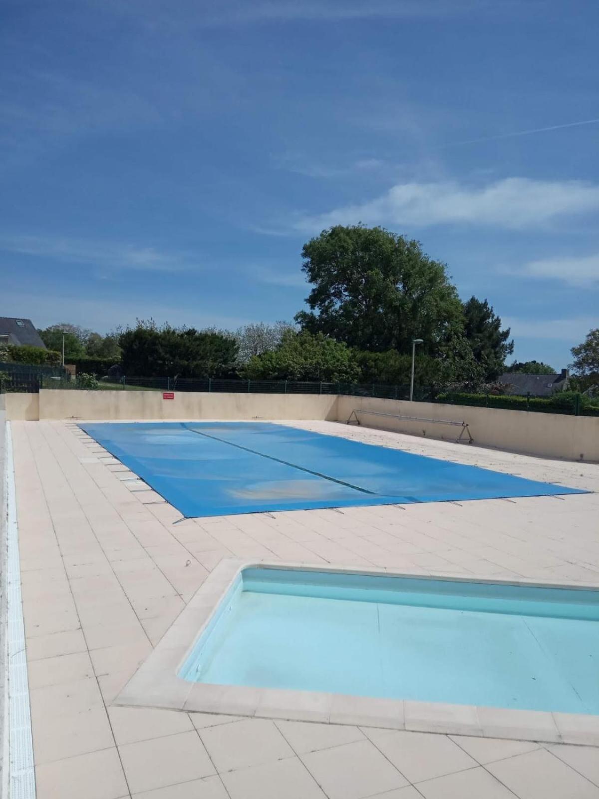 Maisonnette De Charme Bord De Mer Piscine Guidel Buitenkant foto